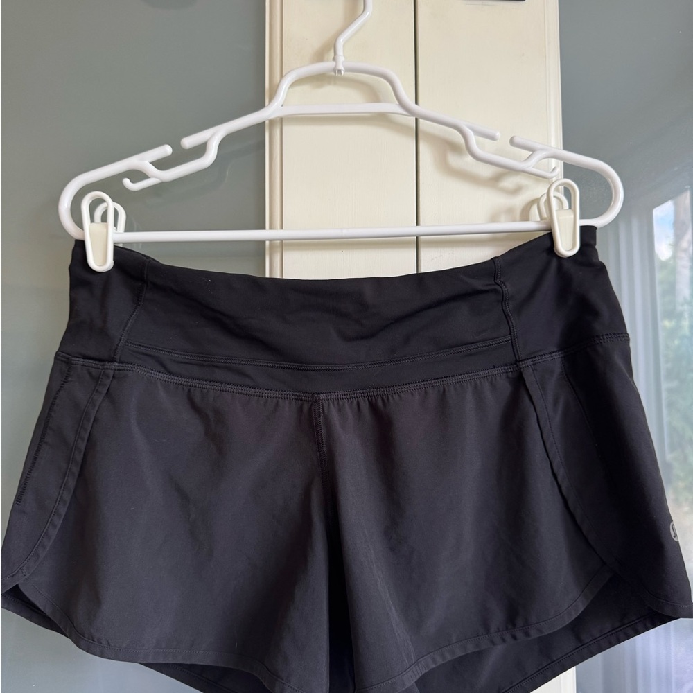 lululemon athletica Black Athletic Shorts